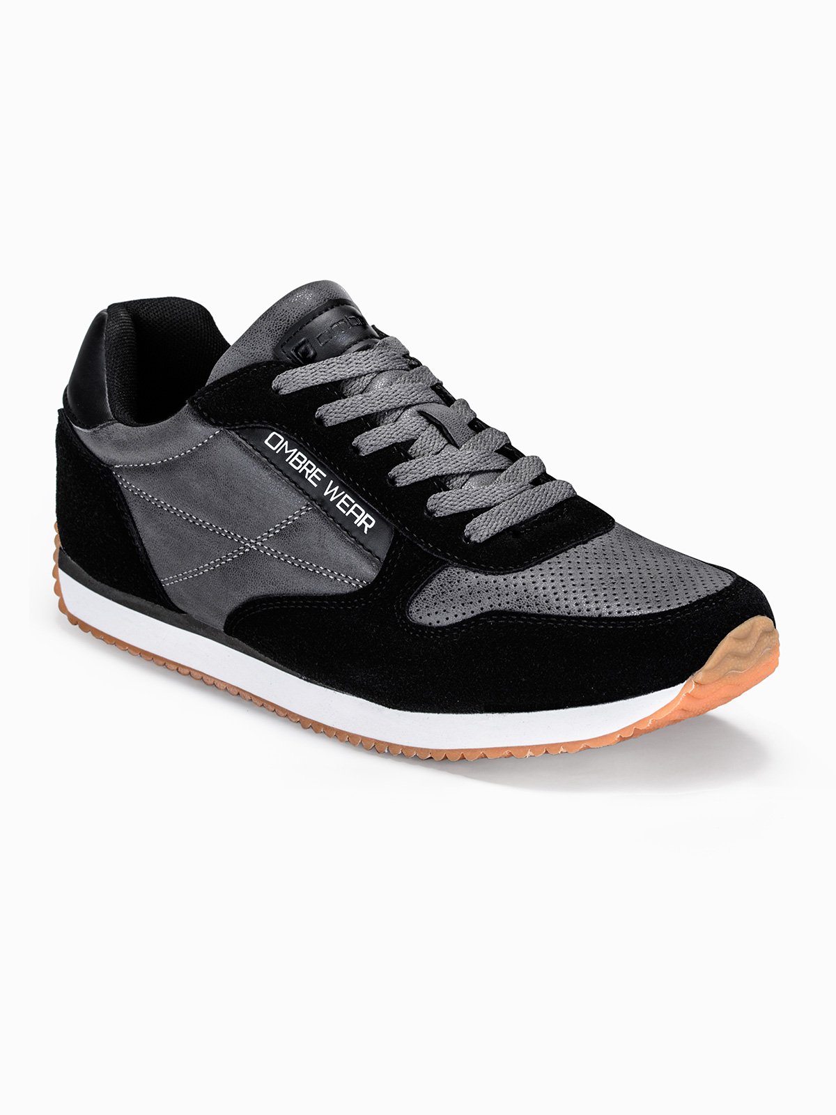 Pantofi sport casual barbati T310 - negru