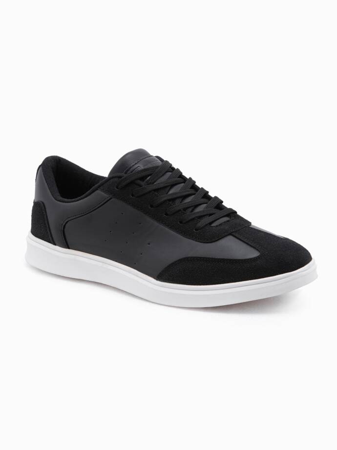 Adidași casual pentru bărbați OLDSCHOOL pantofi - negru V2 OM-FOCS-0104